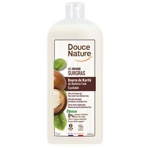 Gel Douche Surgras Beurre de Karite Douce Nature 1L