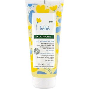 Gel Lavant Doux Apaisant Calendula Bebe Klorane 200ml