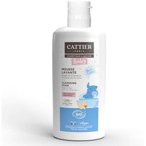 Mousse Lavante Corps & Cheveux Bebe Cattier 150ml