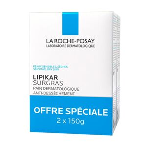 La Roche-Posay Lipikar Pain Surgras 2x150g
