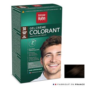Gel Crème Colorant N°30 Châtain Foncé Petrole Hahn