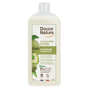 Shampooing Douche Evasion Lait D'Amande Douce Nature 1L