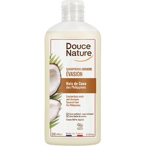 Shampooing Douche Evasion Noix de Coco Douce Nature 250ml