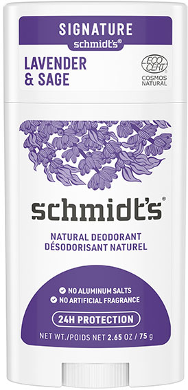 Schmidt s Schmidt's Sensitive Déodorant Stick Lavande Sauge 58ml