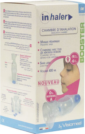 Visiomed Inhaler Chambre d'Inhalation 9 mois à 6 ans 400ml