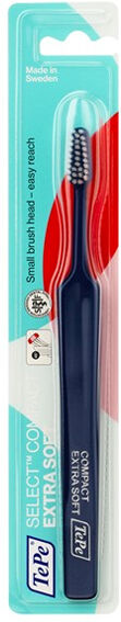 TePe Select Brosse à Dents Compact Extra Souple Bleu