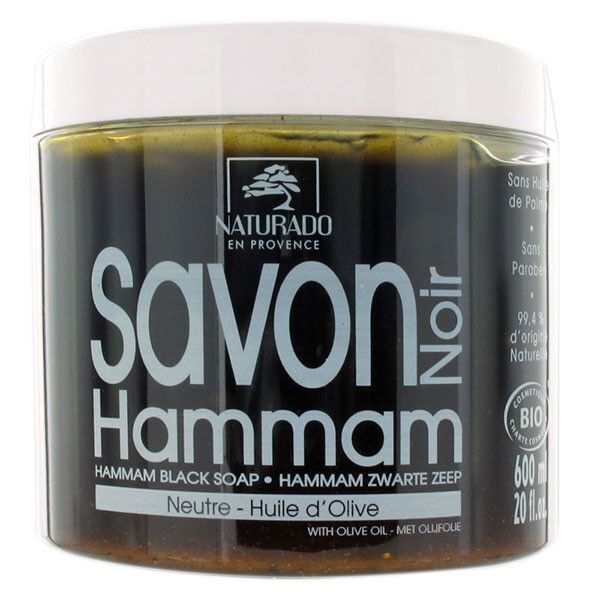 Naturado en Provence Naturado Savon Noir Hammam Bio 600g