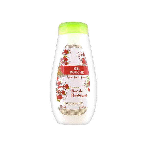 Claude Galien d'Après Nature Surfine Gel Douche Fleur de Flamboyant 250 ml