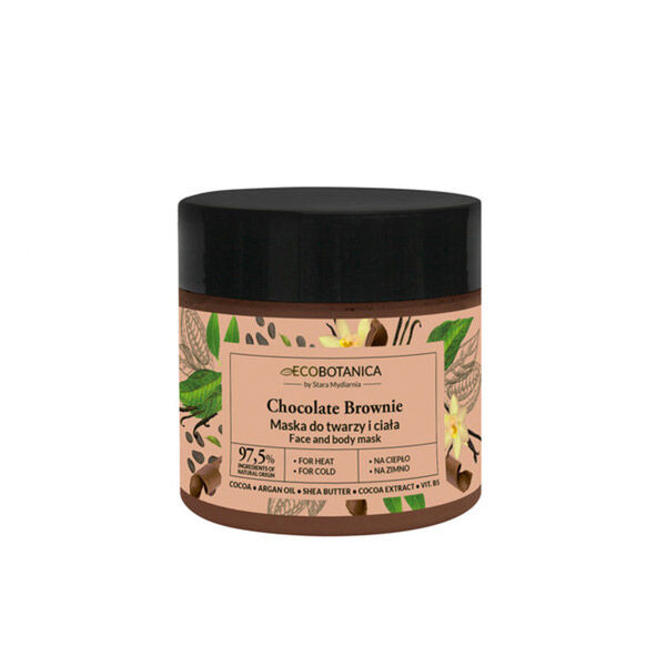 Eco Botanica Chocolat Brownie Masque Visage et Corps 200ml