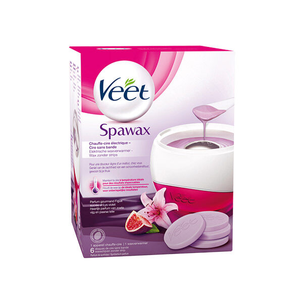 Veet Spawax Chauffe Cire Electrique + 6 recharges