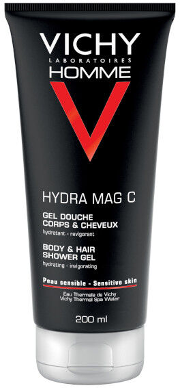 Vichy Homme Gel douche Corps & Cheveux Hydra Mag C 200ml