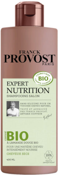 Franck Provost Shampooing Expert Nutrition Bio 400ml