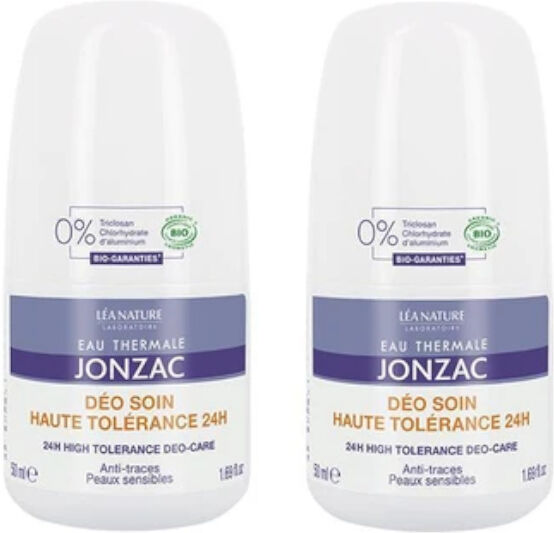 Jonzac Déo Soin Haute Tolérance 24h Roll-on Lot de 2 x 50ml