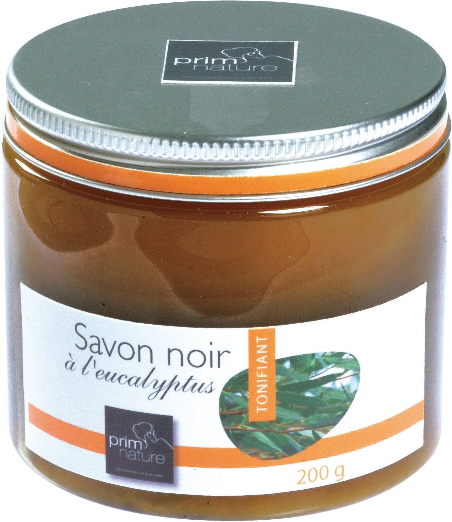 Prim Nature Savon Noir à l'Eucalyptus 200g