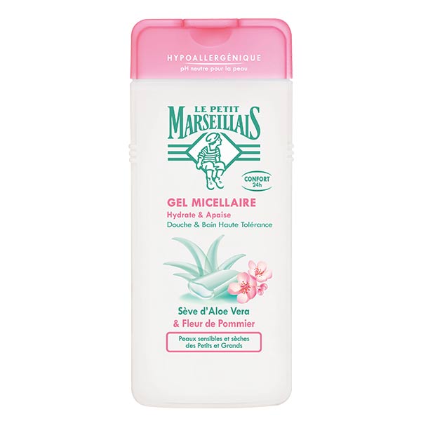 Le Petit Marseillais Gel Micellaire Sève d'Aloe Vera et Fleur de Pommier 650ml