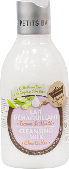 Les Petits Bains de Provence Lait Démaquillant Aloé Vera et Beurre de Karité 300ml