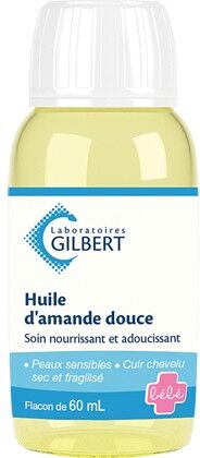 Laboratoires Gilbert Gilbert Bébé Huile d'Amande Douce 60ml