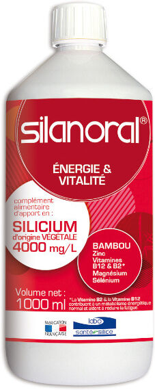 Santé Silice Silanoral Energie et Vitalité 1L