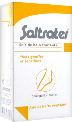 Creapharm Saltrates Sels de Bain Traitants Pieds Sensibles 200g