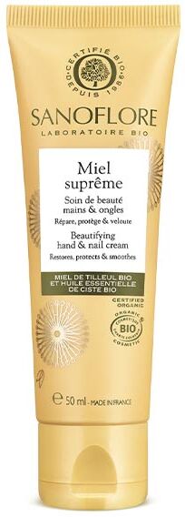 Sanoflore Miel Suprême Soin de Beauté Mains & Ongles 50ml