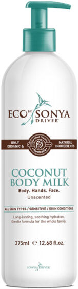 Eco By Sonya Driver Lait Corps Noix de Coco 375ml