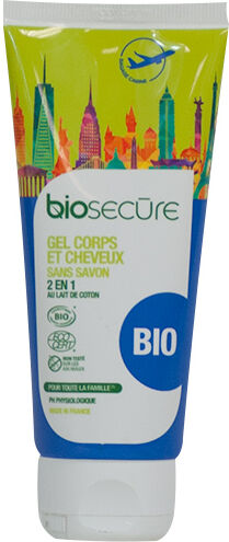 Bio Secure Gel Douche 2 en 1 Corps et Cheveux sans savon 100ml