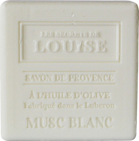 Les Secrets de Louise Savon de Provence Musc Blanc 100g