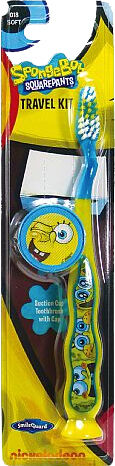 Disney Brosse à Dents Ventouse Bob l'Eponge