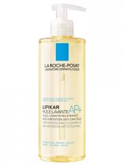 La Roche-Posay Lipikar Huile Lavante AP+ Relipidante Anti-Grattage 400 ml - Flacon-Pompe 400 ml