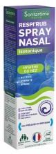 Santarome Spray Nasal Isotonique Respi'Rub - Nettoie au Quotidien - Bio 100 ml - Spray 100 ml