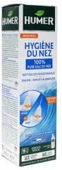 Humer Spray Hygiène du Nez - 100% Eau de Mer - Adulte (+15 ans) - Double Embout 150 ml - Spray nasal 150 ml