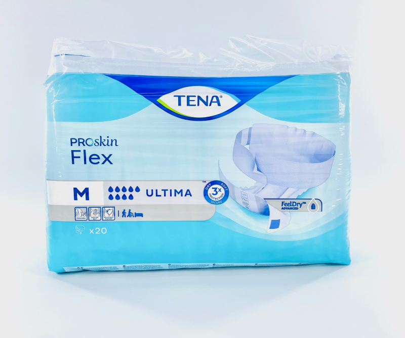 Tena Flex Ultima Medium - 3 paquets de 20 protections