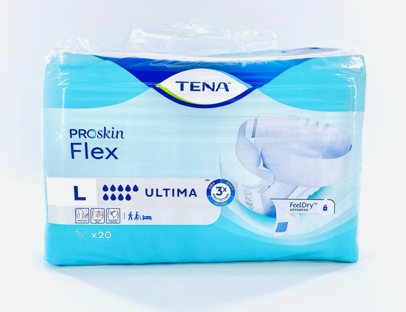 Tena Flex Ultima Large - 3 paquets de 20 protections