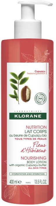 KLORANE Fleur d'hibiscus Lait corps nutrition 400ml