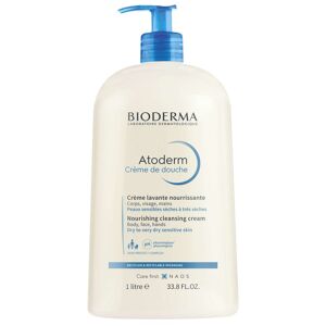 bioderma atoderm crème de douche crema lavante detergente pelle secca 1l