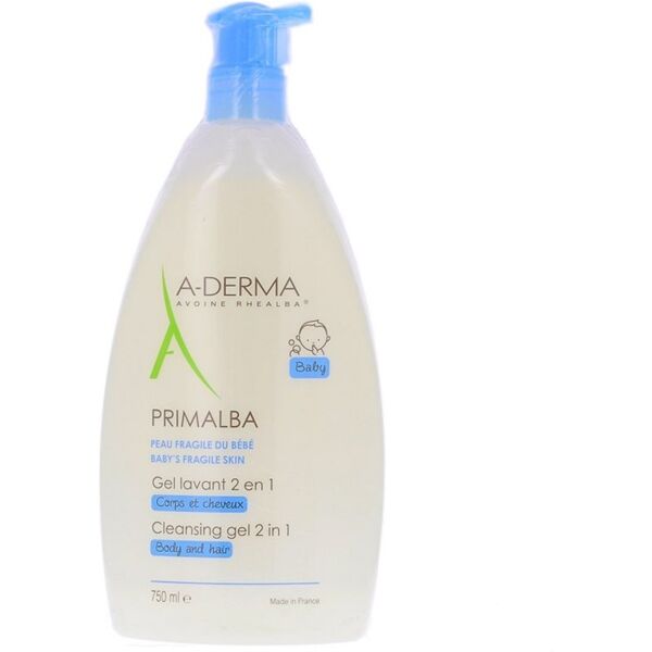 aderma (pierre fabre it.spa) primalba gel lavante 2 in 1 a-derma 750ml