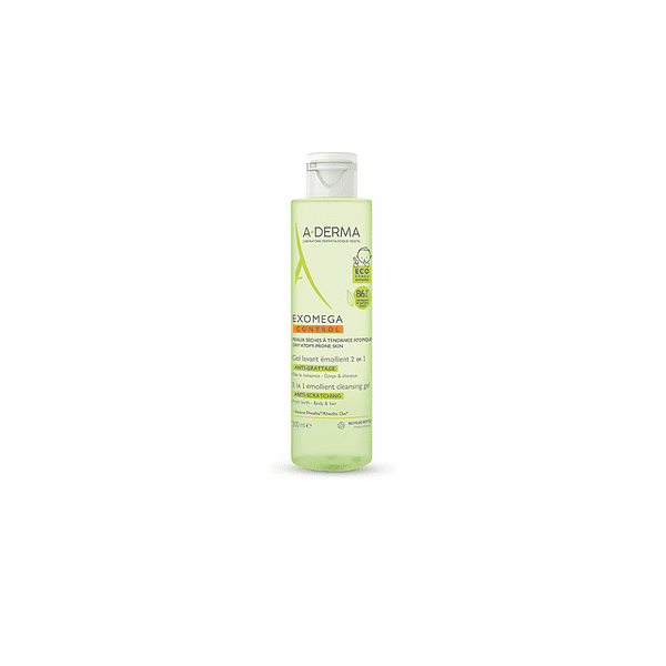 aderma (pierre fabre it.spa) exomega control gel 2in1 200ml