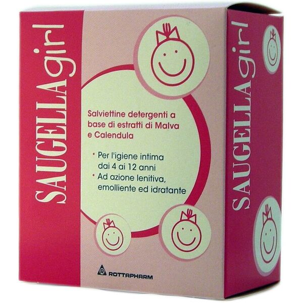 meda pharma spa saugella girl salviette 10 bustine