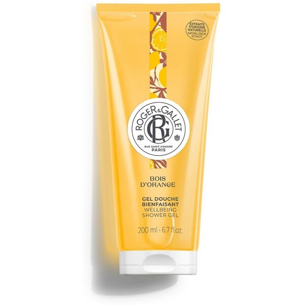 roger & gallet r&g bois d'orange gel douche 200 ml