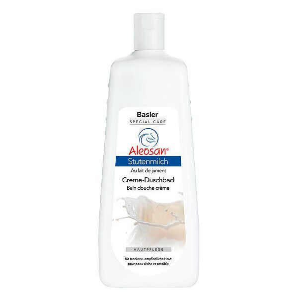 basler special care bagno doccia alla crema di latte di mare aleosan bottiglia economica da 1 litro