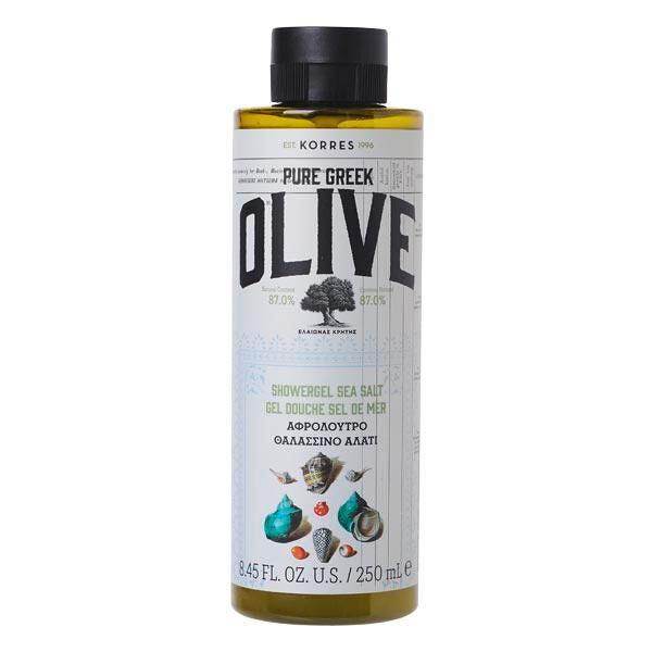 korres olive & sea salt showergel 250 ml