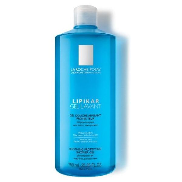 la roche posay-phas (l'oreal) la roche-posay lipikar gel lavant gel doccia lenitivo 750ml