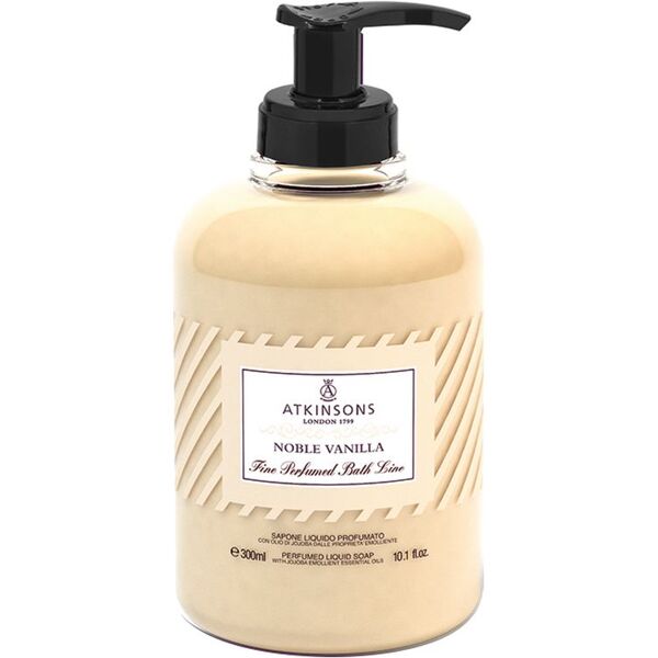 atkinsons sapone liquido profumato noble vanilla 300 ml