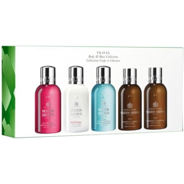 molton brown travel body & hair collection travel collection