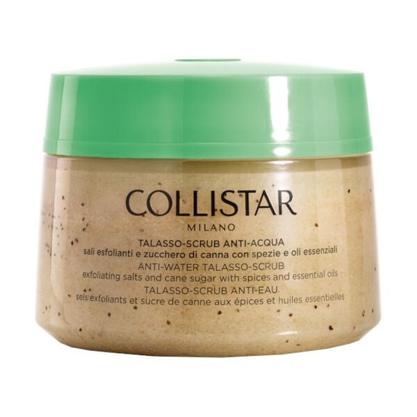 collistar talasso scrub anti acqua sali esfolianti e zucchero di canna con spezie oli essenziali 700 gr