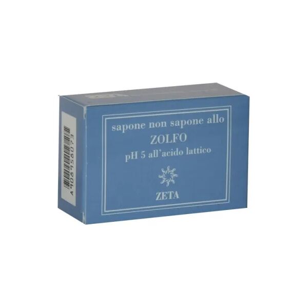 zeta farmaceutici zeta sapone non sapone detergente allo zolfo ph5 all'acido lattico 100 g