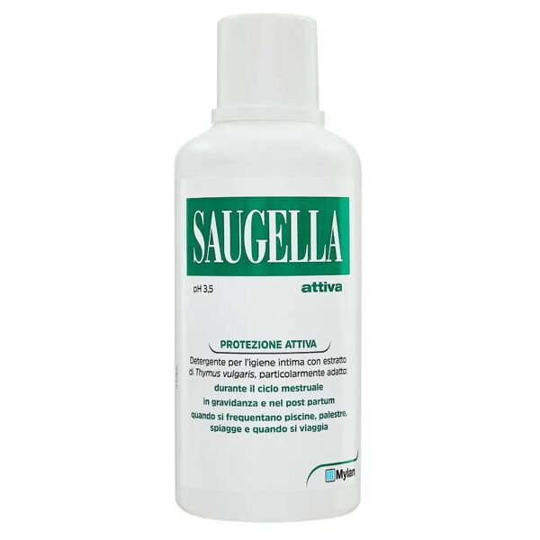 saugella attiva detergente intimo ph 3.5 antibatterico 500 ml