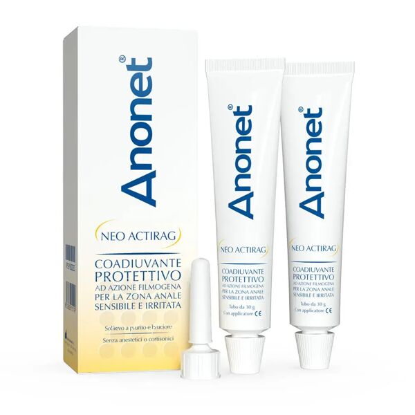 anonet neo actirag crema ragadi anali 2 tubi da 30 g con applicatore