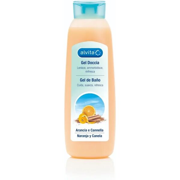 alvita gel doccia arancia e cannella 300 ml