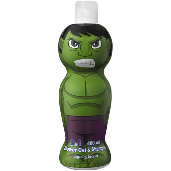 air-val italia hulk 2in1 shower gel & shampoo 400 ml